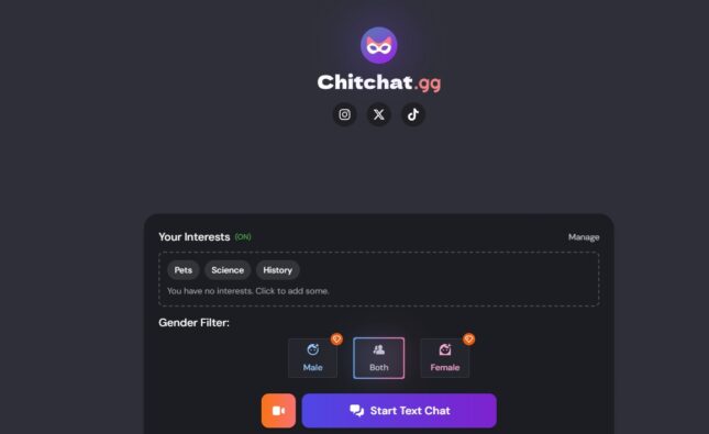 Chitchat GG Website Review