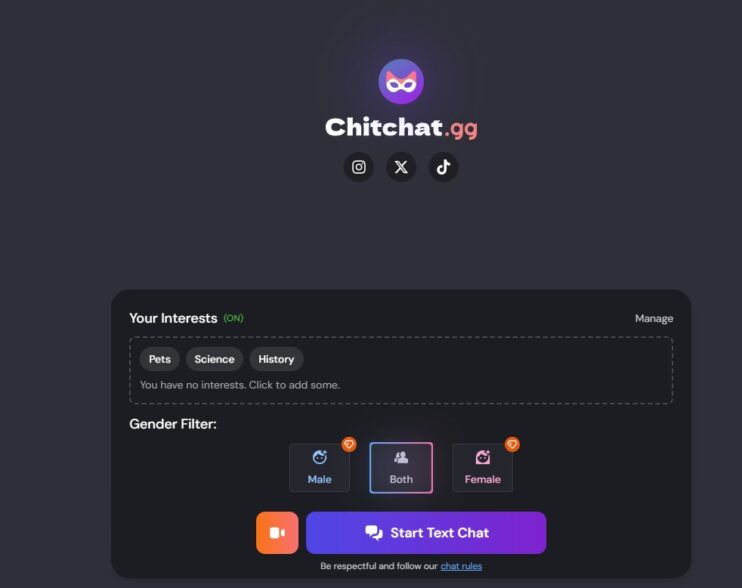 Chitchat GG Website Review