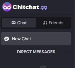 chitchat gg friends and direct messages 